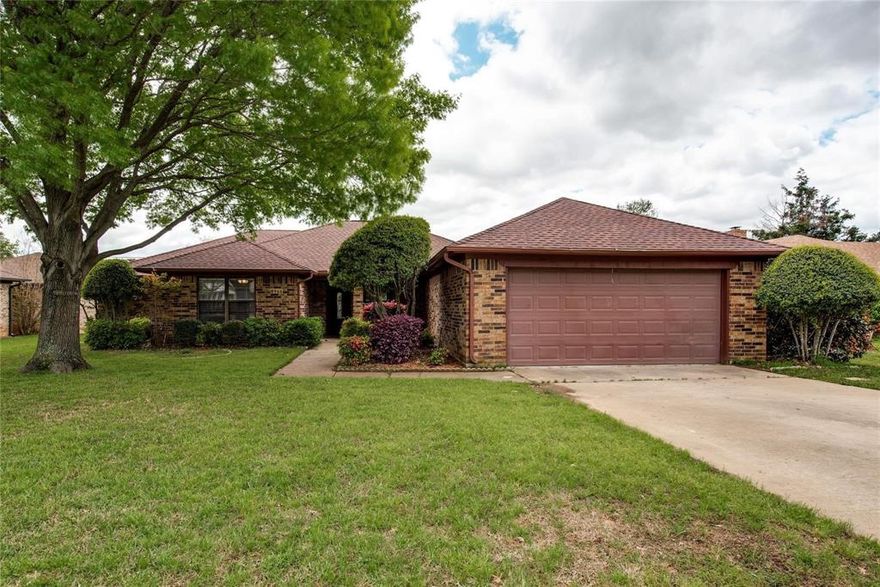 Beautifully Updated Home in a Highly Sought-After Area
This stunning residence features a spacious living room and a show-stopping kitchen. The updated eat-in kitchen offers gorgeous granite countertops, crisp white cabinetry, and two dining areas perfect for gatherings.

The home boasts large bedrooms with a functional layout, including his-and-hers closets. Bathrooms have been fully renovated with modern finishes. Throughout the home, you’ll find new crown molding, baseboards, wood laminate flooring, and ceramic tile.

A second large living area has been converted into a versatile game room complete with a wet bar. Step outside to enjoy a spacious covered back porch—ideal for entertaining and outdoor enjoyment.