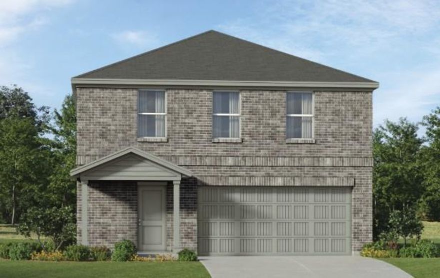 This new home offers simple living with a convenient two-story layout. An open-concept floorplan combines the kitchen, living and dining areas for simple entertaining and multitasking. All 4 bedrooms are tucked away upstairs.  The primary offers access to a spa-inspired bathroom and walk-in closet.