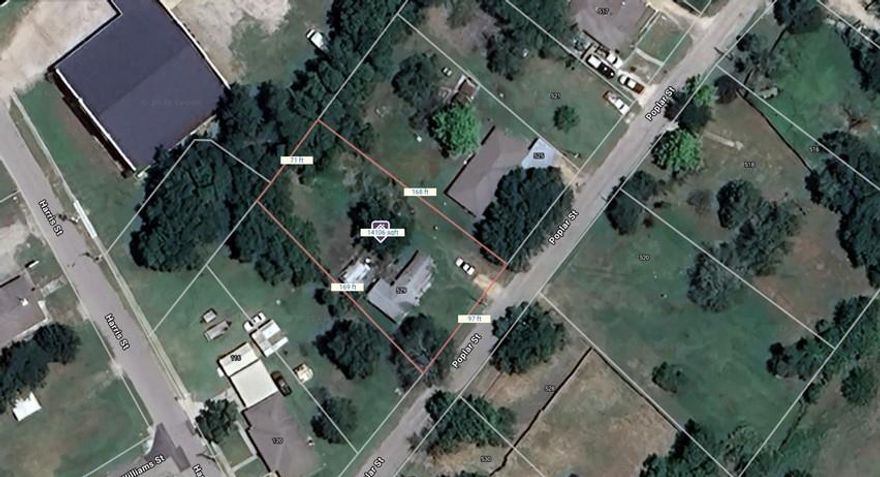 INVESTOR SPECIAL! Opportunity knocks with this 2-bedroom, 1-bath home situated on a generous 0.269-acre lot. Add this property to your investment portfolio, this property has solid potential. Located in a prime area with close proximity to schools, and offering easy access to Hwy 77 and I-35, commuting and daily essentials are a breeze. Home may need to be torn down, but all utilities are in place.  With many new construction homes in the area upwards of $300,000, you don’t want to miss out on this valuable opportunity!