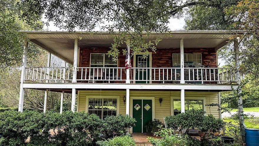 Getaway on Approx. 45 Acres. Tucked away in the hills of E. TX, this picturesque 45 acre property in Palestine offers a rare opportunity to own your own private retreat. The centerpiece is a charming 2 story home designed for comfort & connection with nature. Enjoy sweeping views from the expansive deck that stretches along the back of the home- perfect for relaxing mornings, outdoor dining, or sunset gatherings. A Koi Pond adds to the serenity of the setting, & the surrounding acreage provides a mix of wooden areas, & open land, ideal for hiking, riding horses,  exploring, or simply escaping the noise of city life. Whether you're seeking a weekend getaway or a full-time residence surrounded by natural beauty, this property offers privacy, tranquility, and endless potential in the heart of East TX.  Don’t miss this opportunity to be self-sustaining in your new country setting. Whether you're dreaming of a small homestead, hobby farm, or simply the ability to live off the land. This property is well equipped to support your vision - just bring your plans and make it your own. With room to roam, create, and cultivate, this is more than just a retreat - it's a lifestyle waiting to be embraced. This home offers a truly unique and versatile floor plan, designed with both functionality and creativity in mind. Featuring up to 4 bedrooms, the layout includes an upstairs apartment-style living area—ideal for multi-generational living, guests, or even potential rental income.  Owner financing available.