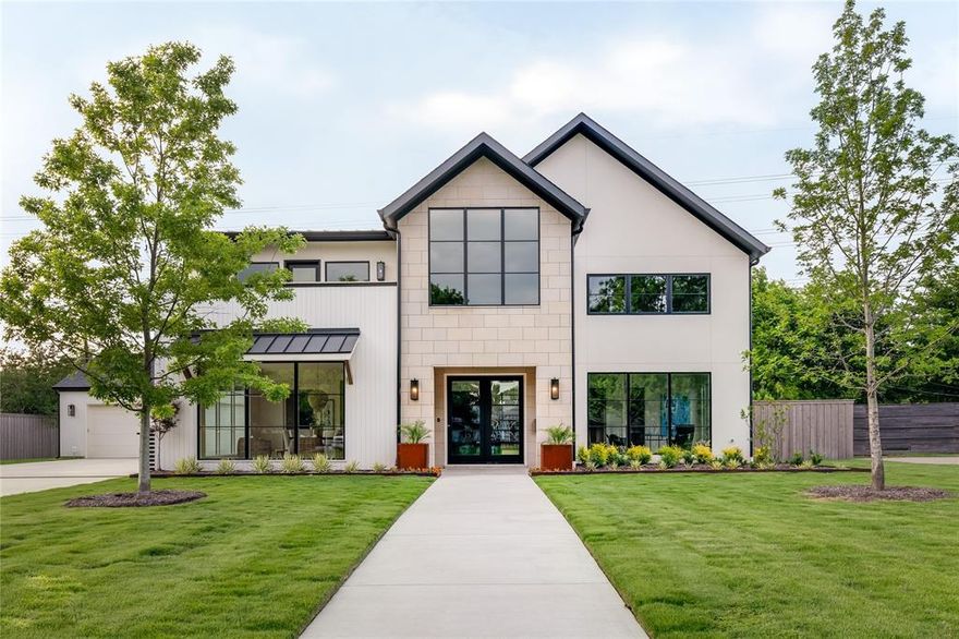 Incredible opportunity for new construction by Fifer Custom Homes in Preston Hollow, one of Dallas' most coveted neighborhoods. Featuring designer finishes thru-out + a smart floor plan that flows seamlessly from room to room. Highlights include elegant light fixtures, designer wallpaper, specialty hardware, custom cabinetry, white oak floors + stunning tile selections. A gracious 2 story entry opens to an oversized dining room w custom built ins + large windows that bathe the room in light. The 1st floor is anchored by a chef's kitchen + overlooks the bkfst + living rooms, allowing for great communication bw these spaces. A guest room w en-suite bath rounds out the 1st floor + offers flexibility as a home office. Impressive owner's suite w spa-like bathroom + walk-in closet is situated upstairs w 4 add'l BRs + a game room. The backyard enjoys a covered patio w outdoor kitchen + putting green. Idyllic location close to Dallas' best private schools, great shopping + restaurants!