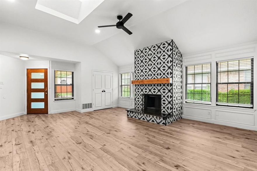 Charming Move-In Ready Home with No HOA in Prime Plano Location!
This beautifully updated 3-bedroom, 2-bathroom half-duplex offers 1,518 sqft of comfortable, carpet-free living in the desirable Los Rios subdivision of Collin County. Built in 1983 on a solid slab foundation, this single-family attached home is ideal as a starter residence or investment property. Step inside to discover a bright and open floor plan with soaring ceilings, updated light fixtures, and a striking fireplace that anchors the spacious living area. The open-concept chef’s kitchen features with all NEW Stainless Steel Appliances, ample counter space and flows effortlessly into the dining and living areas—perfect for everyday living and entertaining. Enjoy privacy and relaxation in the large bedrooms, while the updated bathrooms add modern convenience. Outdoors, you'll find a covered front porch, a private back patio, and two separate dog runs—ideal for pet owners. Additional highlights include a 2-car garage and a brand-NEW water heater (installed June 2025). With no HOA and immediate move-in availability, this is an opportunity you don't want to miss. Schedule your showing today!