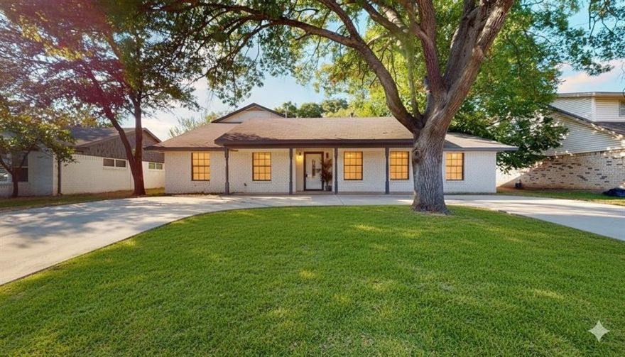 Completely Remodeled 5-Bedroom Home in Prime Location This spacious 5-bedroom, 3.5-bath residence offers a full remodel from top to bottom, including new electrical, plumbing, HVAC, insulation, sheetrock, fixtures, flooring, and bathrooms throughout. The kitchen features brand-new cabinetry, quartz countertops, and an oversized island with abundant workspace. A 2-car garage is complemented by ample parking options, including a rear driveway and a half-circle front drive for convenient access. The home is ideally situated across from an elementary school and near major businesses, schools, shopping, and highways, providing both comfort and convenience in a highly desirable location.