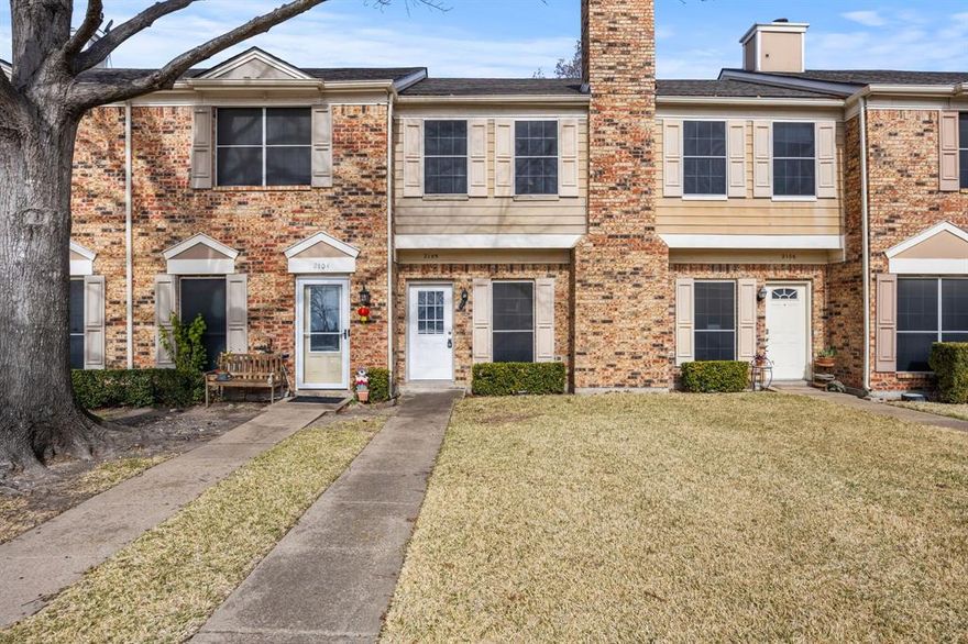 Opportunities like this rarely appear in this sought-after subdivision! This two-story townhome features two upstairs bedrooms, one-and-a-half bathrooms, ceiling fans in every room, a cozy wood-burning fireplace, washer and dryer hookup, a community pool, and assigned parking. With HOA-covered outside maintenance and water, plus proximity to abundant shopping, restaurants, parks, golf, entertainment, and easy highway access, this is a rare chance to claim a true gem in a highly desirable location! Follow directions—no sign out front so loook for unit 2105