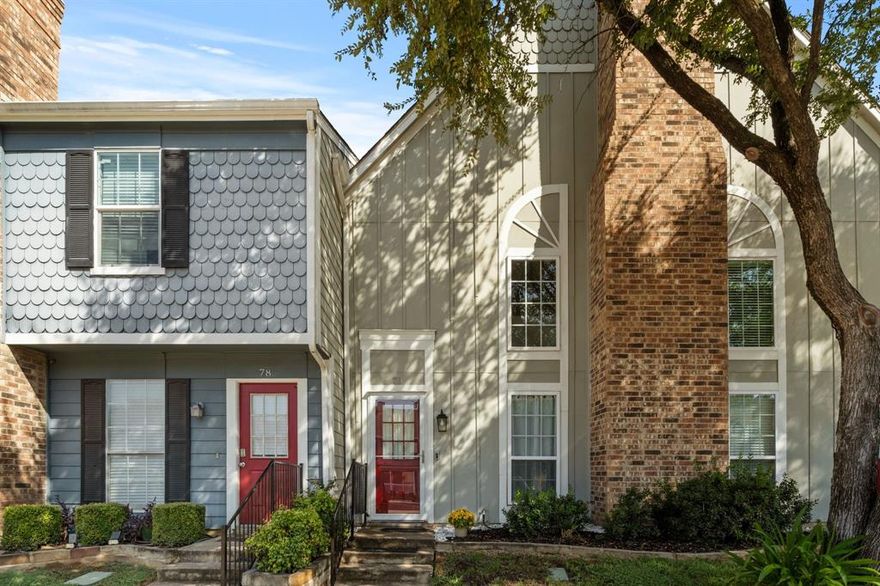 COMPLETELY RENOVATED!!!  Welcome to this beautifully updated one-bedroom town home in the heart of Euless. With a unique Swiss Chalet–style community design, each townhome has its own character. This property has been completely remodeled with more than $70,000 in upgrades. Fresh paint, new flooring, windows, lighting, and fixtures give it a modern feel. The kitchen has been opened up to feature a striking granite breakfast bar, and all new appliances.  The cabinets are recently painted with new hardware. New flooring of wood laminate and tile. The bathroom is fully redone with new shower tile, vanity, cabinets, and lighting. Additional updates include a new storm door, new vanity door, and a backyard complete with a brand-new fence and paver stones—perfect for relaxing outdoors. The HOA offers walking trails, and a pool for residents to enjoy. Ideally located near major highways 183, 121, and 820, and just 10 minutes from DFW Airport, this townhome offers convenience and style in one package. Don’t miss your chance to make this move-in ready home yours—schedule a showing today!