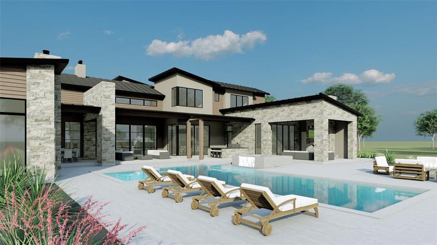 A premier lifestyle home crafted by Sabre Luxury Homes. Set for completion in Spring 2026. Located in Argyle ISD and approximately 10 mins from Liberty Christian.  

Crafted with precision and perfectly positioned on a 2-acre homesite, this home is designed with timeless elements and master craftsmanship redefining luxury living. Designed with intention, functionality of space, and elegance, this home features five spacious bedrooms, each with a private en-suite. The open floor plan includes an oversized living room upon entry with vaulted ceilings, a butler's pantry perfect for creating and hosting, and a wine room attached to the dining room for entertaining dinner parties. This layout features 3 bedrooms downstairs including the primary, a media room downstairs, and a 4-car garage with a work area. The back patio area is curated for the master chefs and those who love to just be outside.  

This is more than a home, it’s your dream sanctuary in one of North Texas’s most prestigious communities. Eagle Ridge is a new exclusive luxury community in the entertainment district of Bartonville.  It is zoned for Argyle ISD which ensures access to one of the most sought-after school districts in Texas. Conveniently located near upscale dining, boutique shopping, and the vibrant Marty B’s where you can experience live music and the perfect taste of Texas.  This estate combines the tranquility of a private retreat with the convivence of proximity to everything you could want and more.