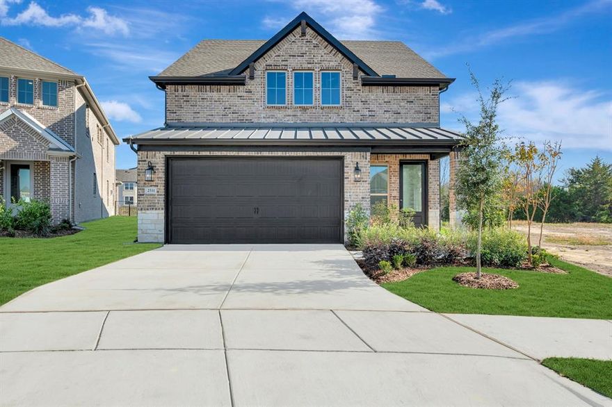 Fabulous two-story home located at Heath Golf and Yacht Club in Heath! Laminate flooring guides you from the foyer and into the open living space boasting the kitchen, dining area, and great room. Enjoy impressive features such a kitchen island, quartz countertops, accent pendant lighting, pewter grey cabinets, and stainless steel appliances. Escape to your primary suite through a private entry off the great room. Just steps away, enjoy your spacious primary bath that has a large walk-in closet. The staircase draws you up to the second story which hosts a large loft, 3 secondary bedrooms and a full bath.