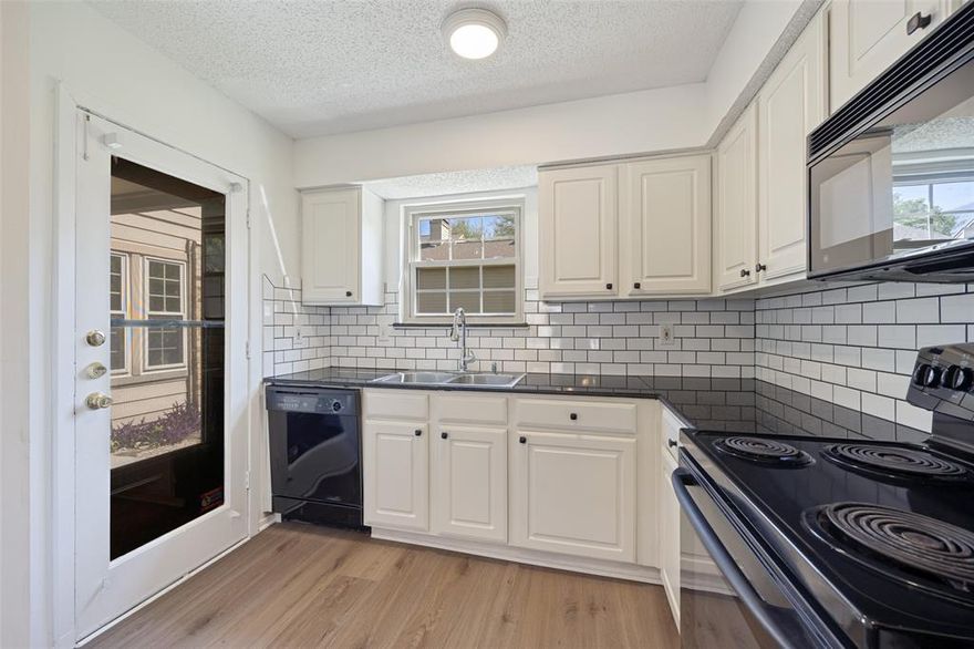 Tucked inside the gated community of Prestonwood Green Condominiums, this beautifully updated first floor condo offers both comfort and convenience in a prime North Dallas location. Freshly painted with new flooring throughout, the space feels light, bright, and move in ready. Large, newer windows bring in an abundance of natural light, creating a warm and inviting atmosphere.

The functional layout is complemented by everyday conveniences, including a washer, dryer, and refrigerator, all included, making this an easy choice for a lock and leave lifestyle or low maintenance living. Covered parking adds an extra layer of ease.

Ideally situated just minutes from Preston Road and the Dallas North Tollway, with quick access to dining, shopping, and all the energy of Belt Line, this location puts everything you need right at your fingertips. 

HOA includes Water, Trash, Sewer.