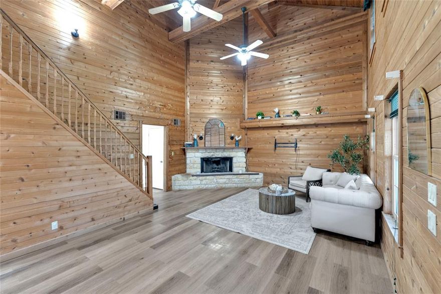If you have been looking for a peaceful countryside escape then this is the property you have been waiting for!  This two-story, approximately 3,600 sq ft home sits on a full acre in Farmersville. A flexible layout for up to 6 bedrooms, with two en-suite primary bedrooms including one downstairs, perfect for the in-laws, an oversized garage, and a large upstairs game room ideal for kids. The home has a warm, log cabin feel. This property welcomes a range of possibilities; hobbies, gardening and no HOA limitations.

Located in sought after Farmersville, TX in Collin County and only minutes from HWY 380 with easy access to McKinney and Greenville. This one acre homesite is part of a larger that makes up 14 acres and can be sold together. Please contact Seller Agent for more information.