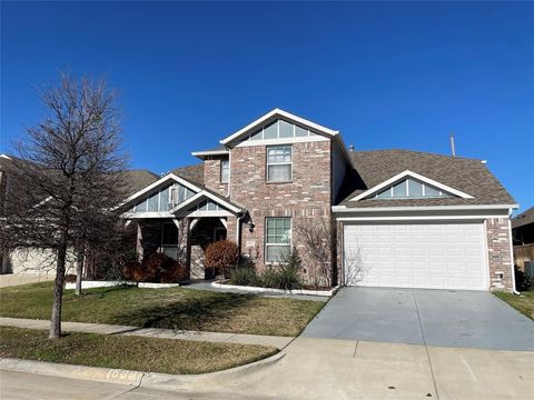 A home in Aubrey