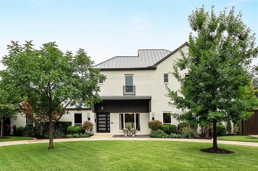 The house that has it all is the best way to describe 12023 Fieldwood. It is the house that keeps giving! There is a nice perk around every corner. Upon entering the perfect office space can be flex-space as a bedroom with ensuite bathroom. The downstairs primary suite is adorned with wall of windows, oversized bathroom, giant shower with all the bells and whistles, very spacious closet and a secondary laundry room. The centerpiece of the well-appointed chef's kitchen is the island with a custom made Luminex resin countertop, a durable and beautiful product that is also backlit to give off a soft glow. The kitchen opens to the family room with fireplace and wall of windows that look out on the gorgeous entertaining backyard, a treat in of itself. Another flex space off the kitchen is perfect for playroom, office, bar, or music room. This special home offers 3 more additional spacious bedrooms that are all ensuite. One of the many perks is the massive abundance of storage space. The upstairs game room has a kitchenette and a large balcony that looms over the fabulous backyard oasis. The backyard is a real treat with its uniquely shaped large pool with heat and cooling capabilities, fountains, spa and layout landing. The large built-in firepit is an amazing addition to gather around on those cold nights. There is an outdoor bathroom, covered patios, mosquito misting system, outdoor kitchen, and dining. The oversized 3 car garage has heat and air with a large game room-office above it. This beauty comes with 2 tankless hot water heaters, spray foam insulation, and green certificate. All of this is nestled on a quiet street, in one of the best neighborhoods in walking distance to St. Rita and Jesuit High School, minutes from all other private and parochial schools, close to dining, easy commuting, and shopping. Come experience this fabulous home, as we have so much more to share!