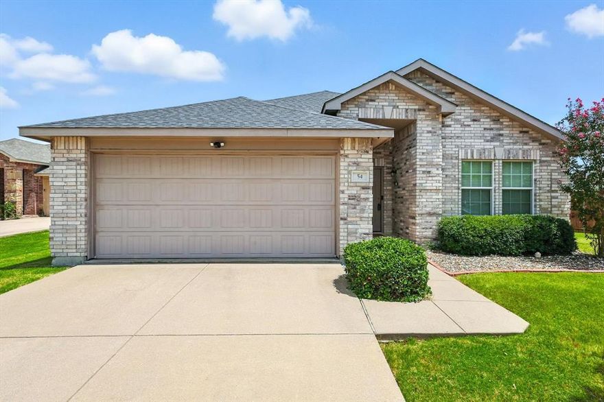 Beautifully maintained single-story home offering 3 bedrooms and 2 full baths in a highly functional layout. The open-concept design connects the spacious living area with the dining and kitchen, creating an easy flow for everyday living. The kitchen features abundant cabinetry, ample counter space, and a breakfast bar, ideal for both cooking and gathering.
The private primary suite includes a walk-in closet and full bath, while the secondary bedrooms provide comfortable space for family, guests, or a home office. A dedicated laundry room and attached garage add everyday convenience.
Step outside to a large backyard with plenty of room for entertaining, gardening, or play. Recent $5,000 price adjustment makes this home an excellent opportunity. Conveniently located near schools, shopping, dining, and downtown Fate.