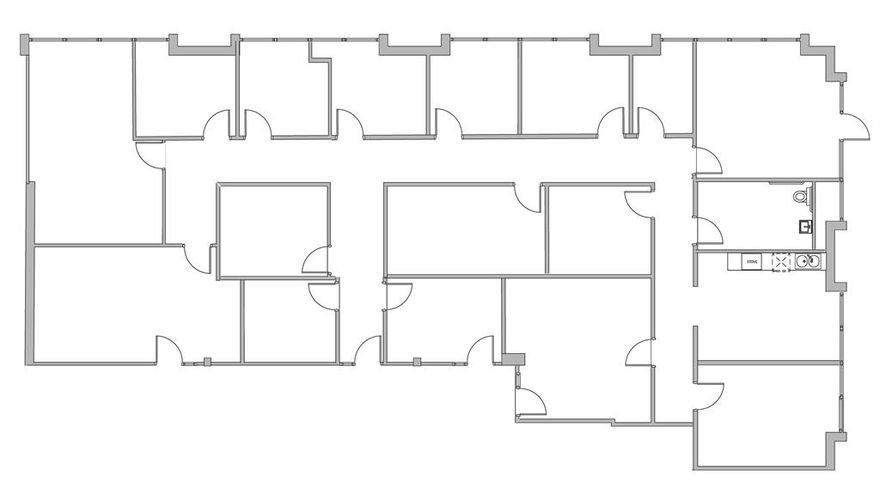 Full service lease available.
Tenant's base rent includes janitorial services and all utilties except for electric.
Multiple suite sizes available.
24-hour badge access.
Central heating and AC.
On-site USPS box.
Surface parking with exterior lighting.