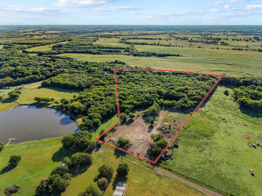 Discover the perfect blend of open space and natural beauty on this stunning piece of land. This property offers both privacy and opportunity with about two acres of cleared land and the remainder is surrounded by mature trees and natural brush. The pond adds to the serene atmosphere, making it an ideal spot for you dream home, a weekend retreat, or recreational use. With endless possibilities, whether you're looking to build, or simply enjoy nature. This property is a rare find, you don't want to miss!