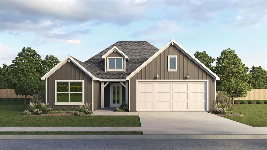 New construction by D.R. Horton. Our P40D Damara Plan is in Windrose located within the rapidly growing city of Pilot Point. This is a 1 story 3 bed 3 bath with an open concept floorplan. Home on a large lot will feature waterproof laminate plank flooring, quartz countertops, and stainless steel appliances. Smart home included.
