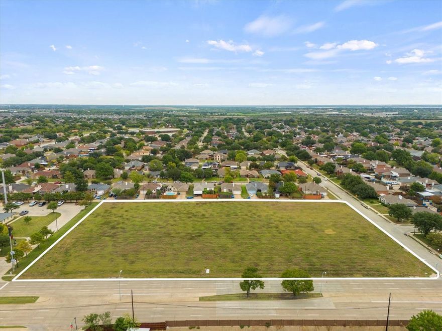 Location, location, location - this is a fabulous opportunity to build you business on this expansive 3.755  (+ or minus)  acreage located in well established area of the Dallas Metroplex with incredibly high visibility on major highway (Rowlett Rd) with quick & easy access to property.  City water and sewer nearby. Zoned commercial acreage. Must see!