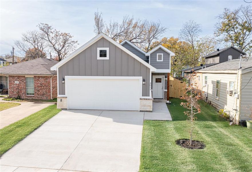 NEW CONSTRUCTION.  Discover this beautifully built 3-bedroom, 2-bathroom.  Featuring an open-concept living space, a modern kitchen with ample storage, and a spacious primary suite, this home is perfect for comfortable living. Enjoy a private backyard, energy-efficient features, and a convenient location close to schools, parks, and public transportation. 
*Homebuyer must qualify with the City of Dallas DHAP program and meet City of Dallas 60-80% AMI to purchase this home.