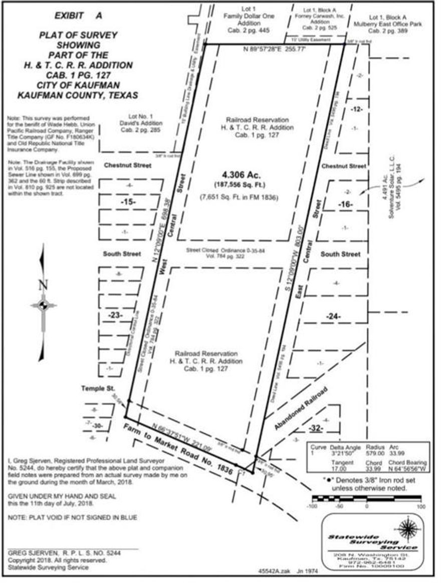 4+ acre lot just blocks from the Highway 34 bypass and close to all major roads. Don’t let an opportunity like this pass you by.