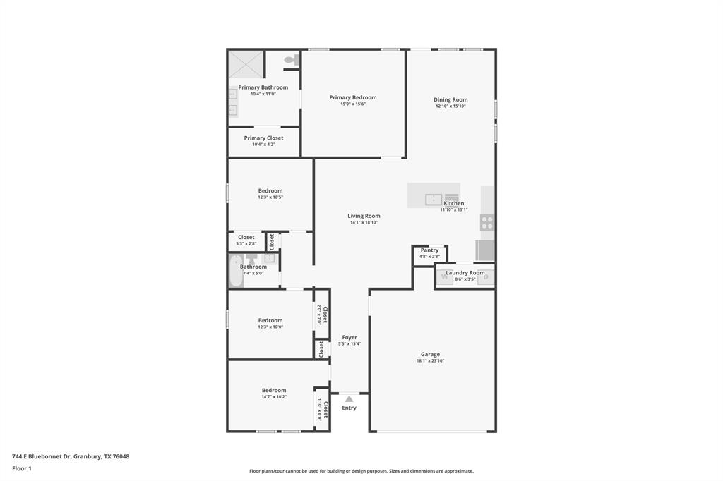 744 E bluebonnet Drive