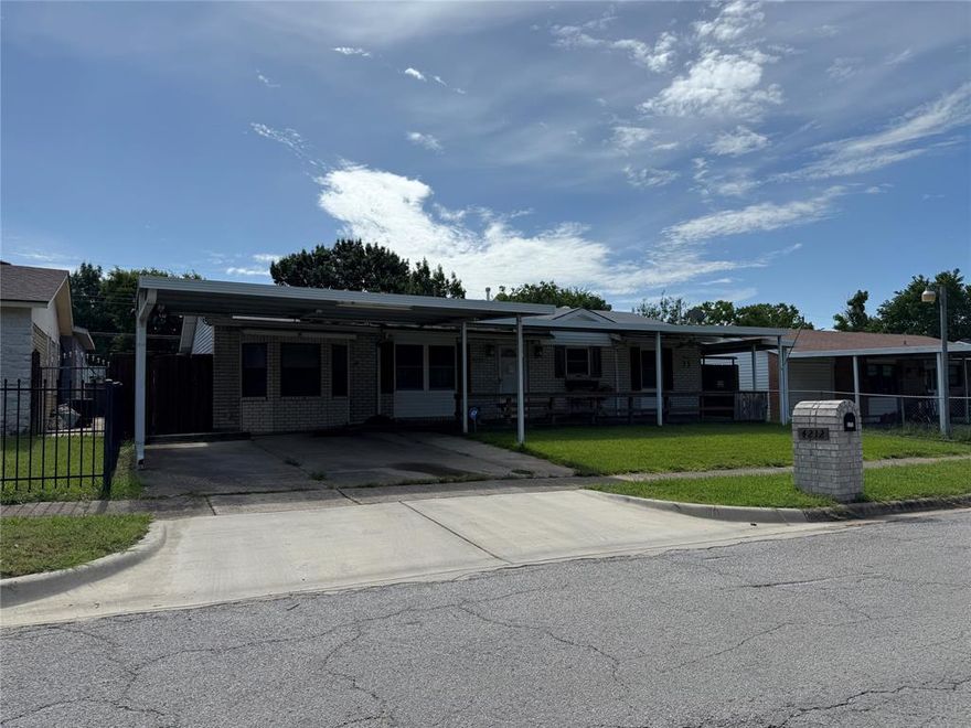 Got a knack for fixing things up? Check out this diamond in the rough. This 4-bedroom, 2 full bathroom and one half bathroom home, is one of the largest home in the area with 2,100 square feet to work with, sitting on a nice sized lot. Classic brick exterior, a cozy fireplace, an enclosed garage for extra living or bedroom space. Perfect for the experienced Investor or someone ready to roll up their sleeves and make it their own. Heads up, though: this place needs some TLC and won’t qualify for FHA or VA loans, so it’s best suited for cash buyers or those going with a conventional loan who love a good project.
Balch Springs is a friendly, up-and-coming suburb just southeast of Dallas, offering that sweet spot of small-town vibes with big-city access. Only 15-20 miles to Downtown Dallas; Quick access to I-20 and I-635. Mesquite Independent School District serves the area. 
If you love the outdoors, you’re in for a treat. Balch Springs Irwin Park is just a block away where you can enjoy the kids playground,  Recreation Center, baseball fields, basketball courts, and more. Just a short drive away, Valley Creek Park and Trinity Forest Adventure Park offer hiking trails, zip-lining, and fun for the whole family. For shopping and errands, you’ve got everything you need close by: Shopping Centers, and grocery, restaurants.   Walmart Supercenter, Kroger, or Rainbow Shops right in town. If you’re craving more variety, Mesquite’s Town East Mall is nearby.   
Bursting with potential for the right buyer. NO BLIND OFFERS will be accepted, so CALL your AGENT and Get a tour today.