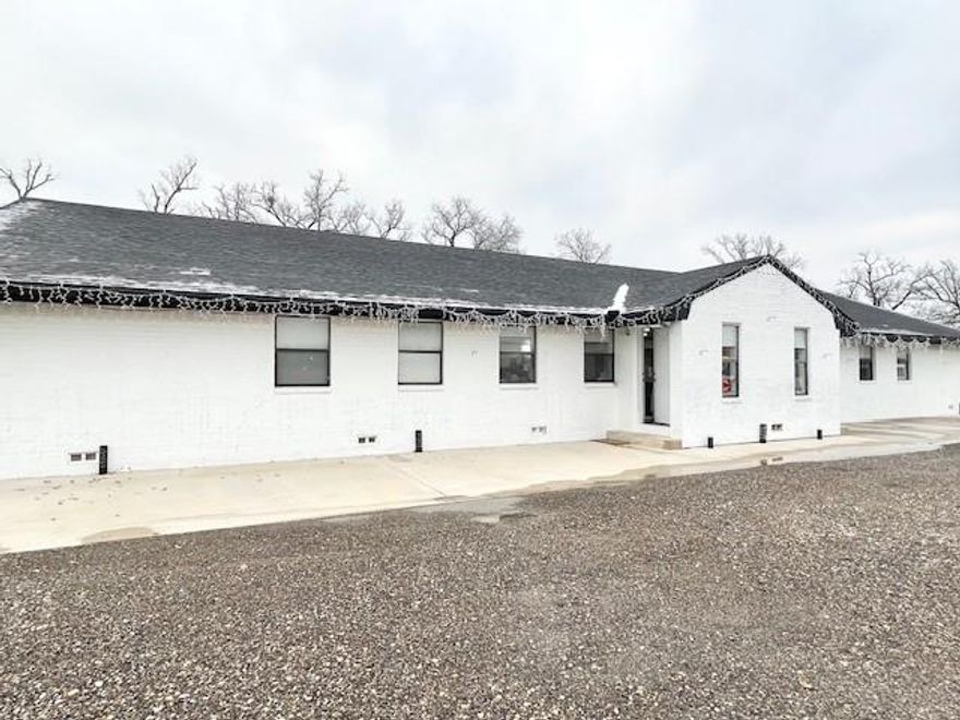 Possibilities are endless with this completely remodeled 6 bedroom 4 bathrooms with a massive open kitchen and living and two master suites on 2 acres with pond view or 12 acres for $699,000.  Stunning kitchen with commercial grade gas cooktop and oversized kitchen island and 2 large refrigerators.  There are 2 additional buildings that include 8 showers and 8 bathroom stalls.  Perfect for large or multi-generational families.  The two additional buildings can serve as separate living quarters for extended family or in-laws, storage or office space for business purposes.  Potential uses include church, worship center, shelter or transitional housing,  summer camp, lodging for large traveling groups, assisted living.  Develop the acreage into a glamping site or add rv hookups and use existing buildings for amenities.