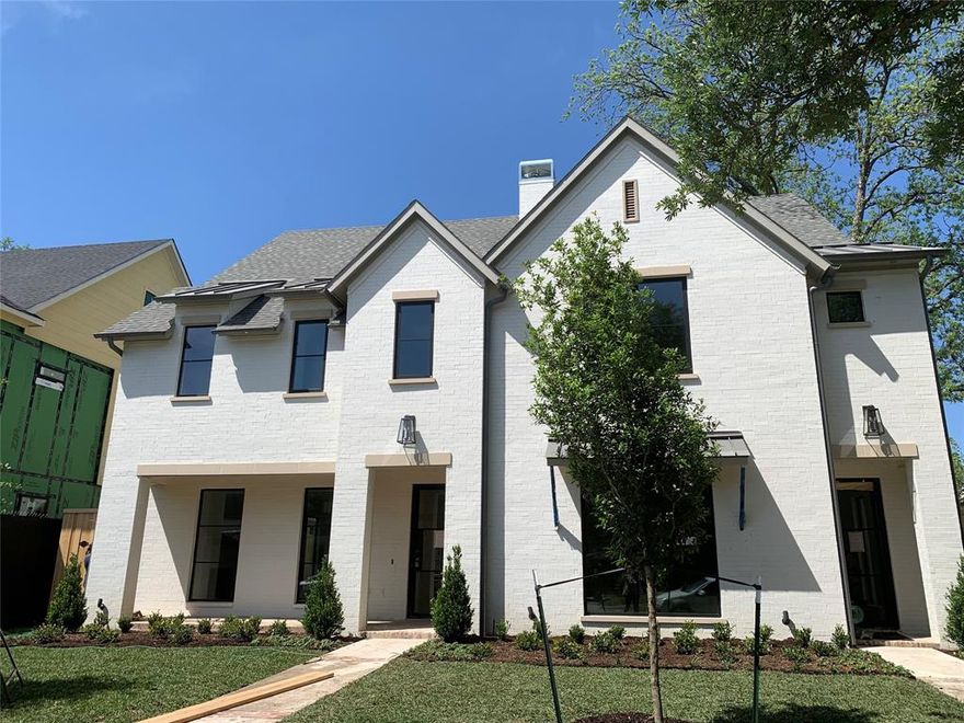 CHECK OUT THIS NEW CONSTRUCTION SINGLE-FAMILY ATTACHED HOME WITH A TURFED BACK YARD!  LOCATED IN THE HEART OF UNIVERSITY PARK, THE EXTRA WIDE LOT ALLOWS FOR GENEROUS ROOM SIZES & ENOUGH YARD FOR A COVERED PATIO PLUS A SPA OR CHILDREN'S SWING SET.  LOOK FORWARD TO BEING THE FIRST OWNER OF THIS BEAUTIFUL NEW HOME BY WELL KNOWN BUILDER J GREGORY HOMES WITH COMPLETION IN MAY. ENTERTAIN FRIENDS IN THE SPACIOUS LIVING ROOM WITH FIREPLACE & WET BAR, OPEN TO THE DINING AREA & KITCHEN, WITH GLASS DOORS OUT TO THE COVERED PATIO & REAR YARD.  THE LARGE ISLAND KITCHEN FEATURES A BREAKFAST BAR, GAS COOKING, DOUBLE OVENS, 42 INCH REFRIGERATOR & WALK-IN PANTRY. A DOWNSTAIRS BEDROOM WITH FULL BATH IS PERFECT FOR GUESTS OR YOUR PRIVATE HOME OFFFICE. RETREAT UPSTAIRS TO YOUR PRIMARY BEDROOM SUITE WITH DUAL VANITIES, FREESTANDING TUB, DOUBLE SHOWER & ABUNDANT CLOSET SPACE WITH BUILT-IN DRAWERS & SHELVES. THREE ADDITIONAL BEDROOMS, TWO BATHS & A FULL SIZE LAUNDRY COMPLETE THE SECOND LEVEL. THE THIRD LEVEL