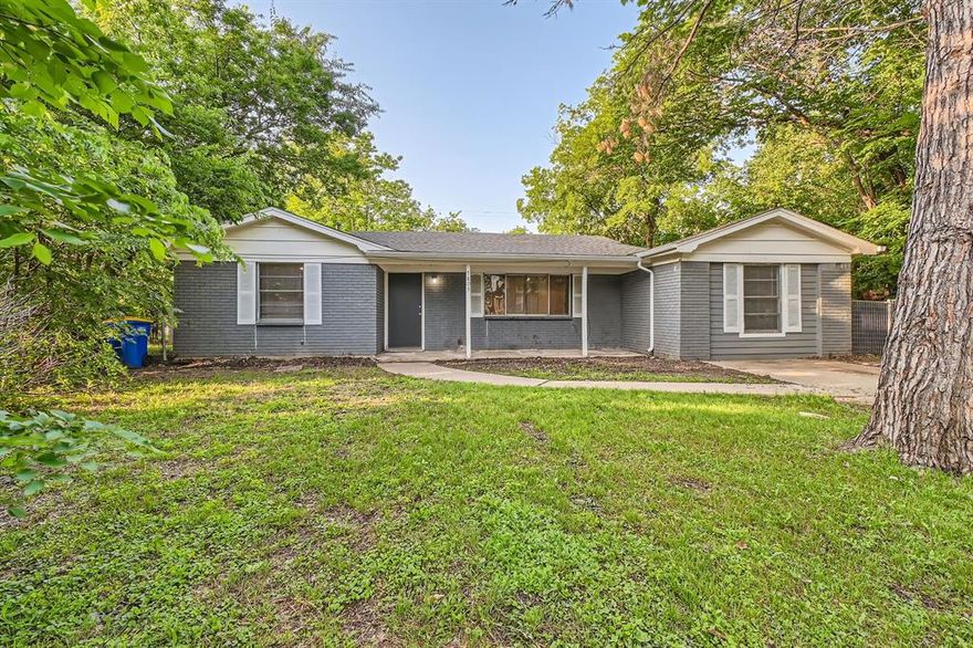 Nestled in a tranquil cul-de-sac, this updated four-bedroom, two-bathroom home embodies the perfect blend of comfort and modern elegance, just moments away from NAS JRB Fort Worth and Lockheed Martin. Step inside to discover the warmth of low-maintenance vinyl flooring that flows seamlessly throughout the home. The spacious eat-in kitchen, with sleek stainless steel appliances and granite countertops, invites culinary creativity and abundant gatherings. A large family room beckons for cherished moments and laughter. Updated bathrooms offer a refreshing retreat, while the fenced backyard, complete with a lovely deck, serves as your oasis for relaxation and gatherings under the sun. Take advantage of this opportunity and schedule your showing today!