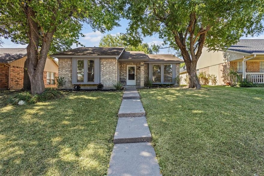 This move in ready 2 bedroom 1 full bath is open and spacious and ready to be yours!  Large open living with great windows.  Galley kitchen.  Side pantry.  Storage closets.  Treed and fenced yard and a rear entry one car garage.  New roof to be added before closing!!!!