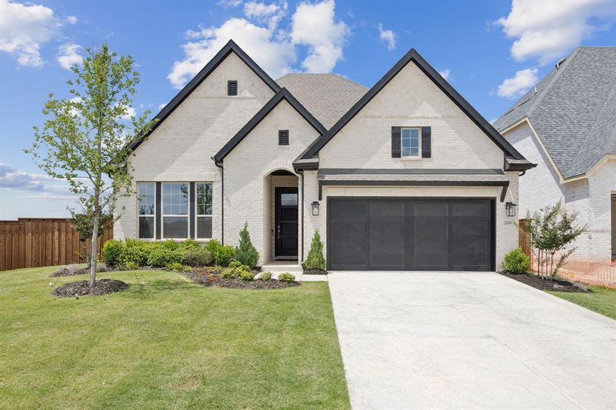 Available for lease — this lightly lived-in David Weekley Pemshore plan sits on an oversized corner lot directly across from the community pool, sand volleyball, and basketball courts. This 4-bed, 3-bath home offers a spacious open layout with 12’ ceilings in the family, dining, and primary bedroom, plus 8’ interior doors throughout.

The upgraded kitchen features a GE natural gas rangetop, stacked GE Café oven and microwave, built-in Café dishwasher, quartz countertops, stacked cabinets with clear glass, under-cabinet lighting, pot and pan drawers, a wrapped island, and upgraded sink and hardware. Private study with French doors.

The primary suite includes an extended sitting area and a bath with a semi-frameless shower, upgraded tile, nickel finishes, quartz counters, and dual sinks. Secondary baths feature upgraded tile to the ceiling, quartz counters, niches, and upgraded hardware. Engineered wood floors run through the main areas, and all bedrooms include upgraded carpet with a moisture-barrier pad.

Additional upgrades include a built-in utility counter, upgraded lighting and fixtures, extended covered patio with added walkways, pre-wire for hot tub, upgraded disposal, and an enhanced front door. Backyard offers ample space for play or outdoor living.

Zoned for Celina ISD’s new Vasquez Elementary School.