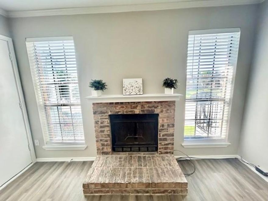 Fully updated North Dallas condo in a prime location! This east-facing residence is situated within the highly acclaimed Plano ISD and offers significant mechanical upgrades, including a new HVAC system installed in 2024 and a modernized electrical panel updated in 2025. The interior features a crisp neutral color palette paired with seamless luxury vinyl plank flooring throughout. An open-concept living area leads to the kitchen, which conveys with the refrigerator and microwave included. The oversized primary bedroom provides a spacious layout complete with a large walk-in closet. Residents can enjoy a private patio with an integrated storage closet or take advantage of the community pool. This property includes one assigned parking space, number 309, and is located minutes from Central Market, the University of Texas at Dallas, and major North Dallas shopping and dining. With easy access to major highways and turnkey finishes, this home is ready for immediate move-in.