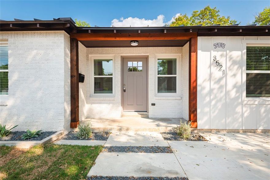 Completely renovated and updated and charming 3 bedroom, 2 bath bungalow in highly sought after Bluebonnet Hills subdivision.  The perfect home for a family or 3 college roommates!  Dream custom kitchen with beautiful quartz counter tops, designer tile back splash.  Includes refrigerator. Bedrooms and closets are nicely sized. A must see!  $75 application fee per adult 18 plus.  TAR application.  Please note Rental Criteria attached.