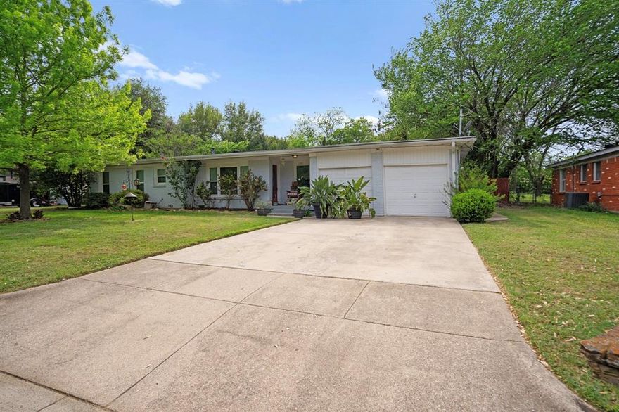 Beautifully Updated Home in Benbrook — Major Systems All Done! This wonderful 4-bedroom, 2-bath home in Benbrook offers a thoughtful floor plan, beautiful finishes, and a comprehensive list of updates that give you genuine peace of mind from day one. Gorgeous bamboo floors flow through the main living areas, while laminate, carpet and ceramic tile run through the kitchen, hallway, and bathrooms  including the showers  creating a clean, durable look throughout. The primary suite is a comfortable retreat with a private ensuite bathroom, and the secondary bedrooms are nicely sized to accommodate family, guests, or a home office. The updates speak for themselves: roof replaced August 2017, AC and heat June 2018, all windows 2019, attic insulation 2020, four exterior doors 2020, stove and microwave 2020, foundation with French drain 2021, and a brand new water heater in 2025. Nearly every major system in this home has been replaced or updated  a truly rare find. The spacious backyard provides a great outdoor retreat for entertaining, play, or relaxing after a long day. Conveniently located close to area amenities and Fort Worth, this home offers both comfort and an unbeatable location!
