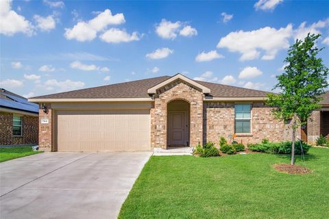 A home in Cleburne