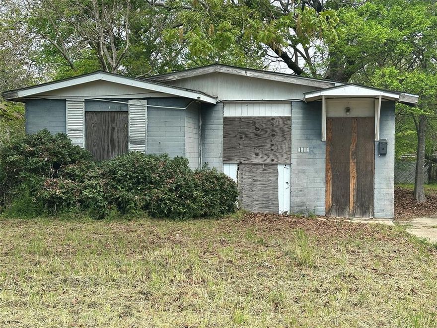 This home is in a great location and is full of potential.