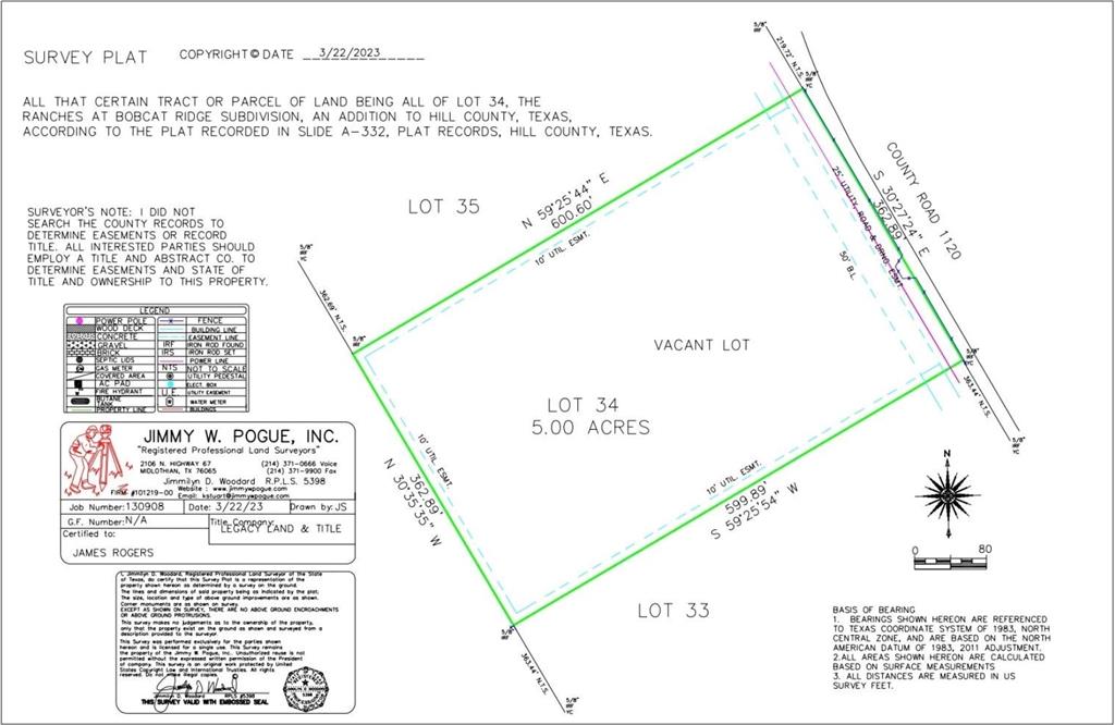 Ranches Bobcat Rdg Sub - Land