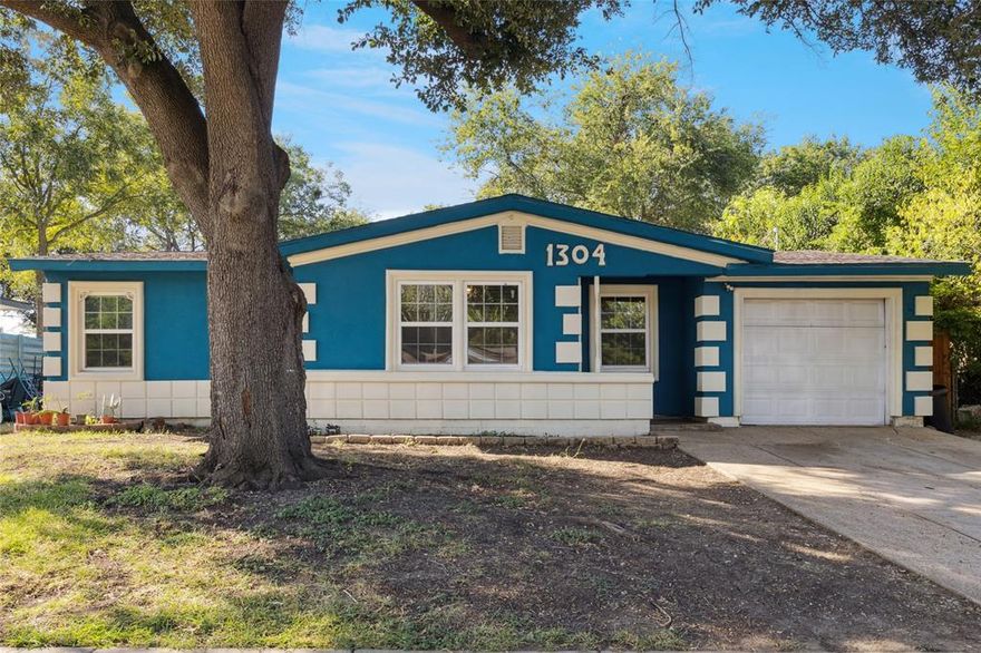 *** Price Improvement ***Location, Location, Location!
Great starter home featuring 4 bedrooms, 2 full baths, and a one-car garage. The split-bedroom arrangement offers privacy for the whole family. The spacious primary bedroom includes its own private bathroom for added comfort.
Inside, you'll find wood flooring throughout the living room, dining area, and kitchen. The layout includes a cozy living room that flows seamlessly into the dining space and a functional galley-style kitchen.
Step outside to the large, fenced backyard—perfect for gatherings, gardening, or future updates. While the home could benefit from some improvements, its location and potential make it an excellent choice for first-time buyers ready to make it their own, or for investors seeking a promising property in Arlington. 
Just minutes from AT&T Stadium, Six Flags, major highways, shopping, dining, and other area attractions, this home offers an outstanding opportunity in a highly convenient Arlington location. The black refrigerator in the kitchen is included and will remain with the property.