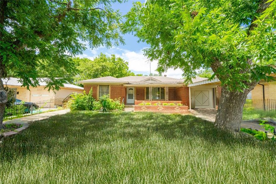 Discover the potential in this 1952-built investment opportunity located in an established Piedmont neighborhood just minutes from Downtown Dallas, Fair Park, and White Rock Lake. This 3-bedroom, 1-bath home offers 1,257 sq. ft. and is being sold as-is, making it the perfect value-add project for investors, flippers, or buyers looking to capitalize on upside potential.

Recent updates already completed include refreshed bathroom cabinet doors, updated trim, new garage and bathroom windows, and a modern stand-up shower — providing a strong starting point for your vision. The home features solid bones, classic character, and plenty of opportunity to renovate, rent, or resell.

Properties in this location with this level of potential do not last long. Whether you’re expanding your portfolio or searching for your next project, this is your chance to secure a property with strong investment appeal and endless possibilities. Bring your highest and best — multiple offers expected.