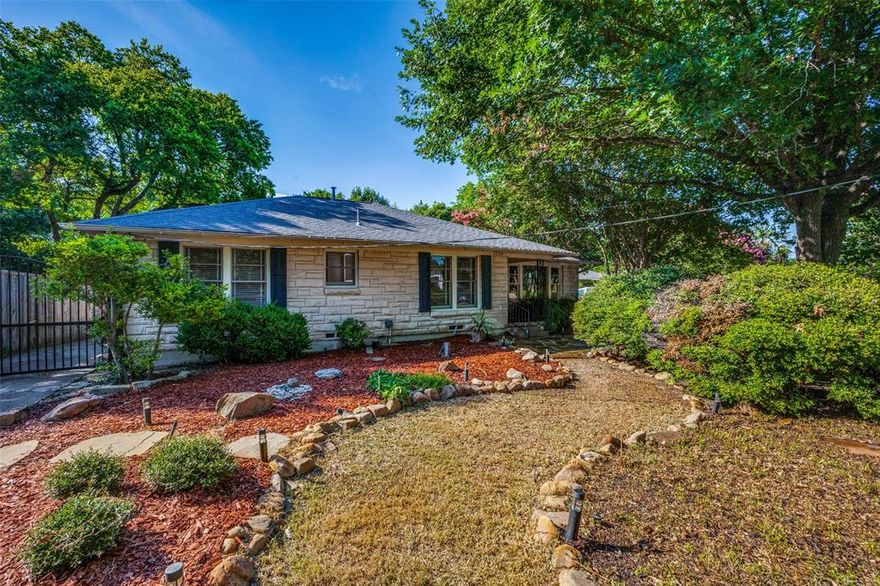 This 1950's Austin Stone home is an urban oasis. From its meticulous front lawn surrounded by majestic trees to the whimsical back garden with connecting decks, this home is nothing short of incredible. As you walk in, you get a sense of preservation and character that will leave you intrigued. This home has been cared for and it shows with many of the original details but with modern conveniences. The oversized lot this home sits on offers you plenty of room for outdoor entertainment and the backside faces a hidden creek giving you that extra privacy we all look for. Step inside to original hardwood  floors and beautiful craftsmanship for days. Don't miss this opportunity call this gem yours.