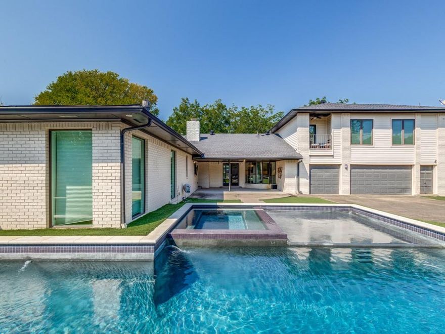 Rare opportunity to lease a beautifully remodeled home in Preston Hollow, ideally located in Dallas’ coveted private school corridor. Set on an expansive lot, this residence combines timeless sophistication with modern updates, offering a lifestyle of comfort, privacy, and convenience.

The main floor boasts exceptional square footage with four of the five bedrooms—each featuring en-suite bathrooms—designed to create both functionality and elegance. The serene primary suite feels like a luxury retreat, complete with a spa-inspired bath showcasing a soaking tub, heated towel rack, and oversized shower.

Multiple living areas flow seamlessly, providing spaces for casual gatherings, family connection, or sophisticated entertaining. Upstairs, two oversized living rooms with a convenient kitchenette expand the home’s versatility, perfect for media, recreation, or guests.

An idyllic backyard offers a heated pool and large patio space surrounded by mature trees and lush landscaping, creating a tranquil retreat. With abundant green space, a gated drive, and a three-car garage, this home balances practicality with refined living. Owner prefers a 1 year + lease but will consider a shorter term option - no less than 6 months - at a premium rate. Inquire with listing agent for more details.