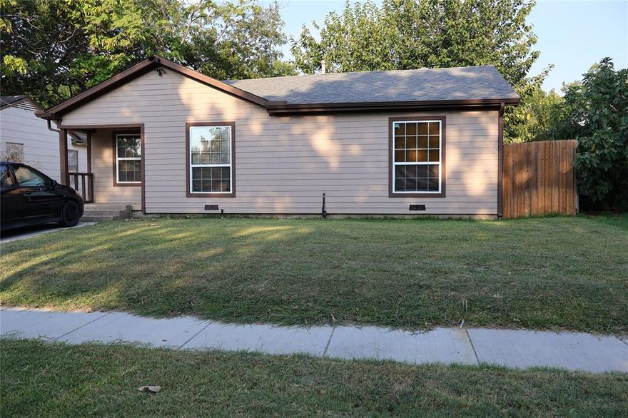 MOTIVATED SELLER! Welcome to this charming and well kept home with endless possibilities! The main house features 2 spacious bedrooms and 1 bathroom, offering a cozy yet functional layout. In addition, there is a separate dwelling unit with 1 bedroom, 1 full bath, and a storage area, perfect as a guest house, rental property for extra income, or private space for family and friends. Outside, you’ll find a large backyard with alley access and a garage, giving you plenty of room for entertaining, gardening, or future projects. The property is secured with a wood fence and provides both comfort and convenience. This home has been lovingly maintained and is move-in ready. This is a fantastic opportunity for first-time buyers or anyone looking for a versatile property with extra space to make it their home! Additional dwelling not included in tax square footage.