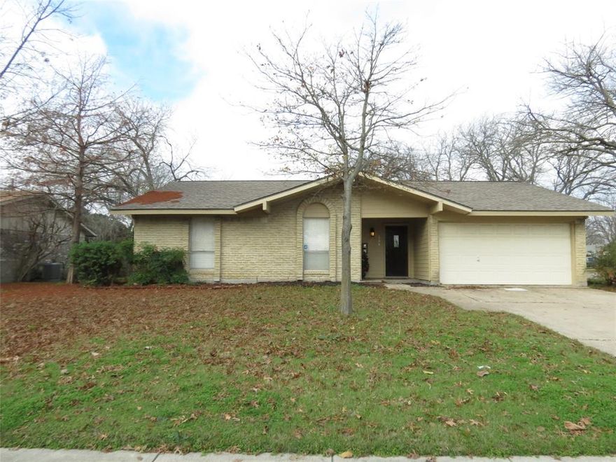 Charming home with 3 bedrooms and 2 full baths is located in the desirable Richardson area. This home boasts an open floorplan and is updated with fresh paint. The living room features a woodburning fireplace with built-ins and opens to the light and bright kitchen.  Just off the kitchen is the covered patio, perfect for entertaining or just enjoying your time outside. The bedrooms offer natural light, ceiling fans and plenty of closet storage.  The large backyard, additional storage unit, and two car attached garage complete this property.