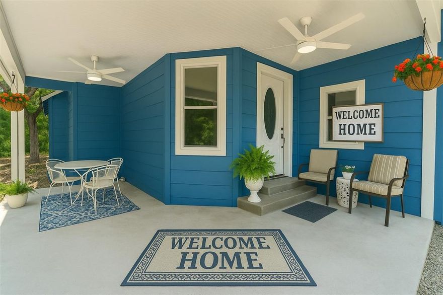 Charming Country Retreat Minutes from Bois d’Arc Lake!

Looking for a truly move-in ready home with everything already done? This beautifully refreshed country retreat sits on a peaceful, tree-shaded lot and offers the perfect blend of comfort, style, and convenience.

From the inviting blue exterior to the cozy covered front porch, this home is full of warmth and personality. Inside, natural light fills the open living and dining areas, and a versatile bonus room offers flexible space for a guest bedroom, office, hobby room, or reading nook.

This home has been remodeled from the ground up—not just cosmetic updates. Major improvements include:

New piers and foundation enhancements

All new underground plumbing

All new plumbing throughout the walls

Completely updated electrical system

Everything underneath the home replaced and rebuilt

Fresh interior and exterior finishes

It’s essentially a new home wrapped in the charm of a countryside cottage.

Step outside to enjoy your morning coffee on the covered porch or unwind on the elevated back deck overlooking your private outdoor retreat. With room for gardening, gatherings, pets, or peaceful stargazing, it’s the perfect country escape.

Located just minutes from the new Bois d’Arc Lake and close to Bonham’s conveniences, this property shines as a full-time residence, a weekend getaway, or a smart investment in a fast-growing area.

Fully rebuilt, beautifully finished, and ready for its next owner—come see what makes this one stand out!