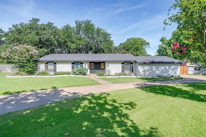 $5,000 seller paid concessions towards buyer expenses. Welcome to this charming ranch-style retreat in Burleson with no HOA & room to breathe. This beautifully maintained home is nestled on over half an acre on a quiet cul-de-sac street. Built in the 1970s, this spacious one-story gem offers modern conveniences and no HOA restrictions. Featuring 3 generously sized bedrooms, 2.5 bathrooms, and a versatile office or flex space, this home provides plenty of room for both relaxation and productivity. The eat-in kitchen opens to the heart of the home, while a wet bar adds the perfect touch for entertaining. You’ll love the oversized garage, workshop, and RV parking, making it ideal for hobbyists and adventurers alike. Inside, you’ll find plantation shutters, tons of storage, and a sunroom with a built-in Jenn-Air grill, perfect for family gatherings. The private, tree-filled backyard offers peace and serenity, with a storage building and plenty of space to roam, garden, or play. Located in the highly desirable Burleson ISD, this home offers a rare opportunity to enjoy country-style living with city convenience. Don’t miss this opportunity to own a piece of classic Texas charm in an unbeatable location!