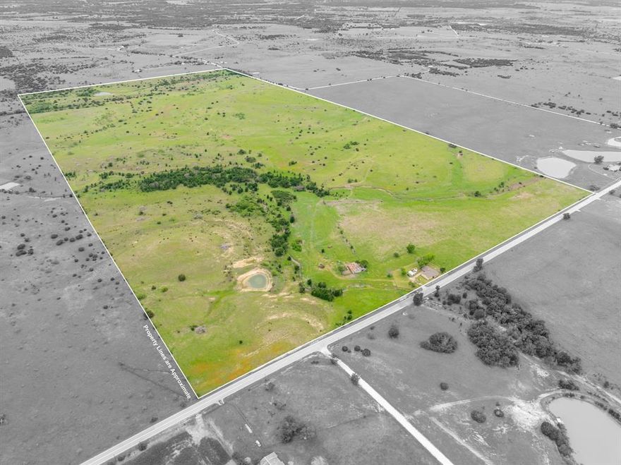 This 230-acre ranch property is now available, located on paved roads outside Cranfills Gap in the scenic Lanham Area of Hamilton County, Texas. Sycamore Creek traverses the land, offering seasonal water flow and creating natural potential for a future large lake, thanks to existing watersheds and topography. The property also features a large tank, ideal for livestock or recreational purposes.

The ranch features a charming brick home of approximately 2,100 square feet, offering three bedrooms and two full bathrooms. The house is currently leased, presenting a great investment opportunity for buyers seeking income-producing potential.

The land is ag-exempt and dotted with native grasses, scattered mesquites, and cedar trees. It offers a balance of open pasture and light cover—ideal for grazing, wildlife, or future improvements.

This prime location is just 10 miles from Hamilton, where residents enjoy quality healthcare, dining, boutique shopping, and fitness options. The property is located in an area where students may attend Hamilton, Cranfills Gap (8 miles away), or Jonesboro ISD.

Whether you’re looking for a homestead, a hunting weekend property, a cattle ranch, or a long-term investment, this property offers value and potential in Hamilton County!

Seller willing to sell the land only.