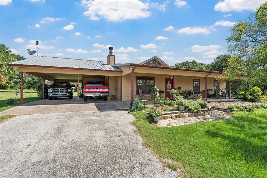 Private peaceful paradise minutes from Mexia, TX. This 3 bedroom 2 bath home is perfectly placed on eleven plus Ag Exempt acres surrounded by mature hardwood trees with a newly fenced pasture. The 30'X50' metal barn is complete with water and separate electric meter. A 50amp hook up is located between the barn and concrete floored storage building. The thoughtfully laid out single story house has tile flooring throughout and newer paint. More than enough storage space! Recent replacement of propane water heater and HVAC system. Propane tank owned with property. Metal roof with has spray insulation in attic and siding is Hardi plank. Septic system updated recently. New property survey done in 2022. Broadband internet service available and Surecall cellular booster installed. Dish network also available. Located between I35 and I45 makes for easy access to DFW, Houston, Waco and Austin. Make this country charmer your home and get away from it all! Located in Mexia ISD. Trash Service available. Electric serviced by Navasota Valley Electric and Water serviced by Point Enterprise.