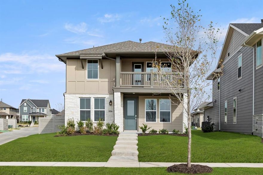 MLS# 21115796 - Built by Tri Pointe Homes - Ready Now! ~ The Landau offers 2,008 square feet of thoughtfully designed space with 4 bedrooms and 3 baths. A spacious loft adds flexibility for work or play, while open railings on both floors and 8' interior doors bring in a modern, airy feel. The luxury kitchen anchors the heart of the home, and the primary suite features a soaking tub for added comfort. With a 2-car garage and smart layout, this home blends style, function, and everyday ease. What you'll love about this plan: A balcony connecting to the primary suite2-storiesOpen concept home design Covered outdoor living Sizeable walk-in-closet in the primary suiteLoft2-bay garage Living Smart features