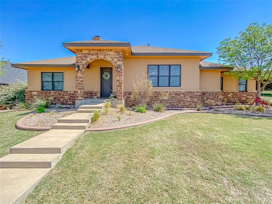 Stunning 3-bedroom, 3-bath home with over 2,400 sq ft of beautifully updated living space! This thoughtfully designed layout features an open floor plan perfect for modern living and entertaining. The dream kitchen boasts stylish finishes custom cabinets granite countertops and a double oven, ample counter space, and a seamless flow into the main living area. Enjoy the convenience of an oversized garage paired with an extended driveway—plenty of room for vehicles, storage, or hobbies. Step outside to an amazing backyard designed for entertaining, whether you're hosting gatherings or simply relaxing in your own private retreat. This home truly offers the perfect combination of space, style, and functionality—ready for you to move in and enjoy!