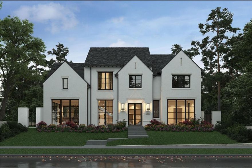 New transitional construction from Alford Homes! Buy the best now and fully customize all decorative selections.  Transitional English architecture and design with rustic touches throughout. Antique brick with cream mortar joint or optional white paint.  4 bedroom, 4.1 bathrooms, study or formal living room with spacious office nook, oversized living room with an abundance of natural light. Covered patio features heaters & phantom screens that enable you to FULLY open the living room to the outdoors - perfect for entertaining your friends and family. Other features include windows that go to the floor, commercial grade kitchen appliances, and oversized gorgeous pantry. Primary bedroom on the 1st floor.  Primary bathroom features a free standing tub and separated his and her vanities.  Individual his and her's master closets too.  Upstairs features 2 secondary bedrooms with on suite bathrooms and walk in closets.  Pool included.  Pics are representative from builders most recent project.