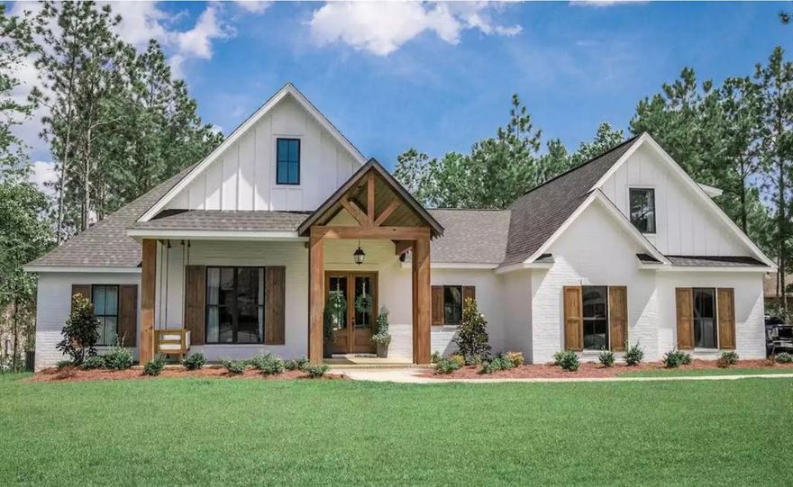 Seller Financing Available – No Bank, No Credit, Easy Qualifying!

Welcome home! Step inside this custom-built modern farmhouse, beautifully set on 2 peaceful acres, where vaulted ceilings and an open-concept design greet you with elegance and warmth. The heart of the home features a spacious kitchen that flows seamlessly into the living area, complete with a cozy fireplace — perfect for relaxing or entertaining.

The spacious master suite boasts a walk-in closet, double sinks, a soaking tub, separate shower, and a private water closet. On the opposite wing, you’ll find two additional bedrooms and a dedicated office that can easily be used as a 4th bedroom.

Step outside to a covered back patio, ideal for enjoying your morning coffee or unwinding in the evenings. The front yard is professionally landscaped with charming garden accents, and the oversized two-car garage offers extra room for storage, projects, or full-sized vehicles.

Prime Location – Enjoy the peace of country living with the convenience of nearby city amenities. This is the perfect blend of serenity and accessibility.

Peace of Mind Included – The builder is offering a third-party 10-year warranty for added confidence.

Seller Financing Available
No Banks Required
No Credit Needed
Easy Terms

Courtesy of EXP Realty
Information deemed reliable but not guaranteed.

Don’t miss out on this unique opportunity — schedule your private showing today!