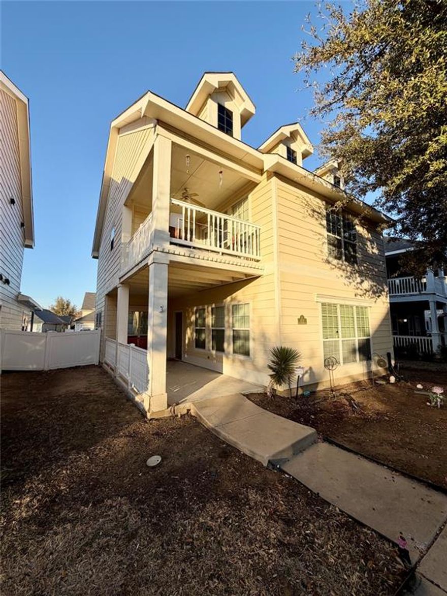 BEST VALUE IN SAVANNAH! Rare opportunity to own a 4-BR, 4-BA home in this resort-style community for under $300,000. Strategically priced for those looking to build instant equity, this 2,181 sqft home features a spacious kitchen, open-concept living, and a primary suite with a rare private balcony. While the home needs cosmetic updates, it is the perfect canvas for an investor or a homeowner ready to customize. Enjoy world-class amenities: $20M clubhouse, private water park, heated pools, fitness center, and miles of trails. Located in top-rated Denton ISD. Property sold AS-IS.